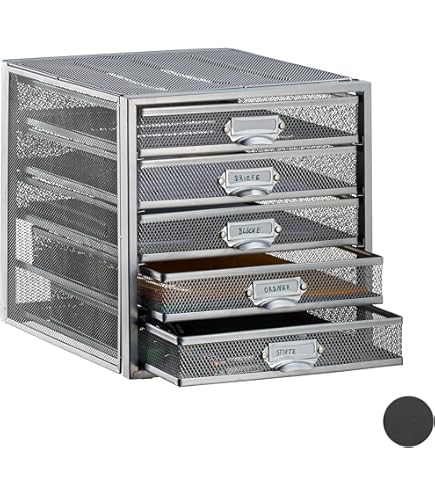 LEITZ corbeille à courrier Plus Jumbo, A4 à l'italienne,noir 80521995