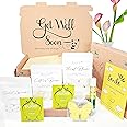 Bellalisia Get Well Soon Gifts for Women, Bath Spa Gift Set: Perfect Pamper Hamper Hug in A Box Care Package for Her, Ideal Pick Me Up Relaxation Wellness Letterbox Thinking of You Present