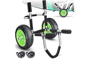 KESSER® Surf Trolley Carrello per Il Trasporto di Tavole da Surf per Tavole da SUP Stand Up Paddle Board Carrello per Il Trasporto di Kayak - Pieghevole Imbottito