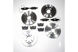 AUTOPARTS-ONLINE Bremsscheiben/Bremsen Set + Bremsbeläge vorne + hinten