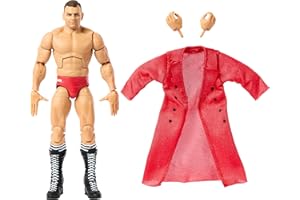 MATTEL HKN93 WWE Elite Actionfigur Gunther mit Zubehör, ab 8 Jahren