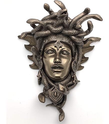 Placca Decorativa Da Parete Busto Maschile Nudo - Resina Finitura Bronzo, 24,8x15,2x3,8 Cm, Arte Erotica Classica - 5