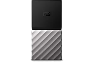 Western Digital WDBKVX0020PSL-WESN My Passport Portable SSD 2TB, Schwarz/Metallic
