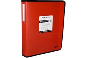 GRAFOPLÁS Grafoplas 30120651. Carpeta Anillas Rojo A4 +, Polipropileno, 4 Anillas de 40mm, Serie Blackline