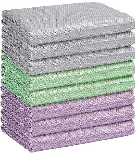 Chiffon De Nettoyage En Microfibre Pour Vitres - Lot De 5 Morceaux (30x40 Cm) | Leroy Merlin