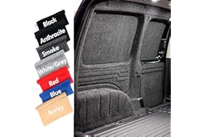 ROBUST CAR PARTS 4-Wege-Teppich für Wohnmobil, Auto, Fahrzeuginnenraum (Anthrazit, 1 m x 2 m)