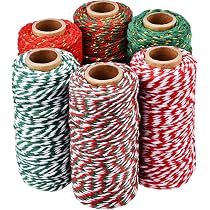 3 Rouleaux Ficelle De Jute Pour Cadeaux – 2 Mm, 150 M Total (Vert, Rouge, Naturel)