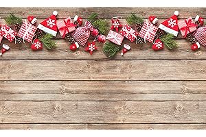 TAPPETIK Tappeto natalizio, Passatoia in Stampa Digitale NATALE Alta qualità, Ampia Gamma di Colori e Disegni (Serie Digit NATALE) (Natale 24, 52 x 190 cm)