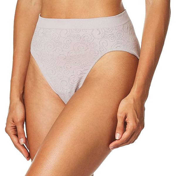 Bali Women's Seamless Hi-Cut Panties - No Show Underwear With Full Coverage - Comfort Revolution Microfiber