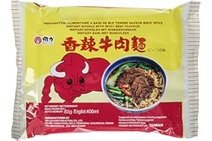 Wei Lih Nouilles Instantanées Saveur Bœuf 30 Paquets de 85 g