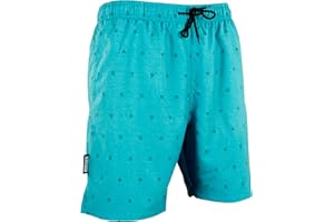 Guggen Mountain Banador de Natacion para Hombre Traje de Bano Rayas Deportivos Short para Natacion Playa Piscina