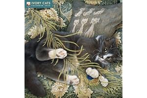 Ivory Cats - Lesley Anne Ivorys Katzen 2026 - Original Flame Tree Publishing-Kalender [Kalender]: Original Flame Tree Publishing-Kalender [Kalender]