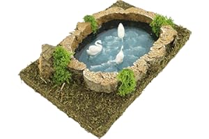 Ferrari & Arrighetti Accesorios Belén: Lago con cisnes - Colección Bertoni