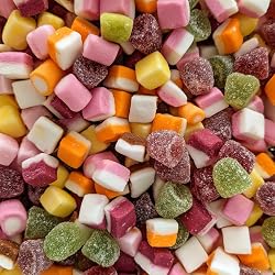Hannahs Pink and White Large Chocolate Candy Mice, 1 kg : Amazon ...