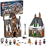 LEGO 76388 Harry Potter Visite du Village de Pré-au-Lard Edition 20ème Anniversaire avec Figurine de Collection Dorée