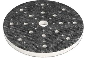 DFS Interfaz de esponja suave 150mm / 6" con 49-Agujero Festool - Esponja Interfaz para Plato Lijadora/Almohadilla de lijado