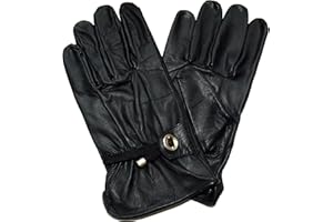 ‎BLACK JUNGLE Black Jungle Handschuhe Leder für Reiter und Biker. Damen, Herren. Gloves