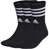 adidas 3-stripes Cushioned Crew Socks 3 Pairs Calzini Unisex - Adulto (Pacco da 3)