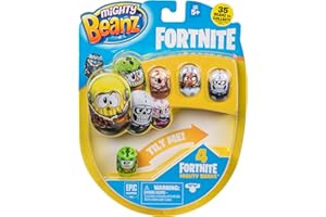 CHTK4 Mighty Beanz Paquete de 4 Estilos Pueden Variar, Multi