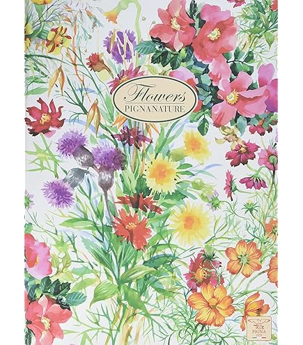 Pigna Raccoglitore A4 Nature Flowers - Design Floreale, 4 Anelli, Confezione Da 5 - Foto 6