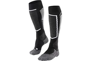 FALKE Femme Sensitive Berlin Chaussettes Bords Souples Non-Comprimants Adaptées Aux Diabétiques Respirantes Durables Régulation Climatique Anti-Odeur Laine Coton 1 Paire