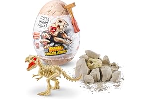 ROBO ALIVE 7156A Dino Surprise Unboxing Robotic Toy, zestaw dinozaurów, T-Rex