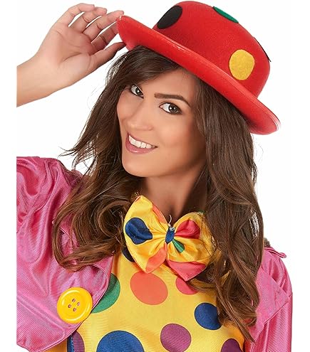 Lot De 6 Bandeaux De Clown à Pois Pour Halloween, Cosplay, Accessoires De Costume