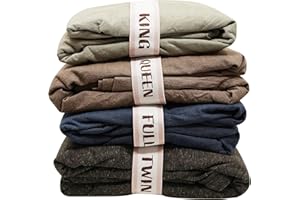 ECOHomes Bed Sheet Organizer and Storage Label Bands | Sheets Set Organizers for Linen Closet - Elastic Bedding Sheet Keepers Straps for Foldable Bedsheet, Pillow Case, Duvet (King 4PCs Pack | Cream)