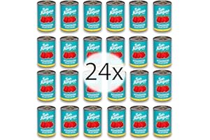 ‎DELICRET THE DELICATE SECRETS OF THE WORLD DELICRET - San Marzano Tomaten 400g aus Kampanien vom Rande des Vesuv "Das rote Gold" (24x San Marzano Tomaten)