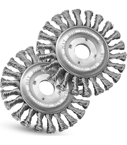 Spazzola A Nastro Makita D-39827 | 100 Mm Con Inserti M14 In Acciaio Arricciato 0,3 Mm - Foto 2