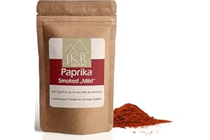 ‎JKR SPICES JKR Spices® 250g Smoked Paprika Mild | Feines Geräuchertes Paprikapulver Mild | Edlesüße Paprika Geräuchert | Paprikapulver Geräuchert im wiederverschließbaren Doypack