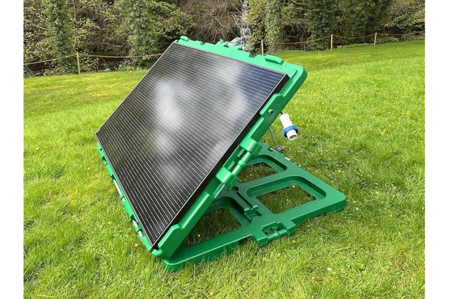 Reduce Your Energy Bills! Plug-in Modular Solar Unit - Easy Plug-and-Play into Outdoor Mains Socket, Daisy-Chain up to 10 Units, Save £100/Year on Bills per Unit, 4.5-Year Payback in UK Weather.