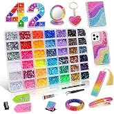 SINAYREK 42 Colors 32600Pz 3mm Imitation Diamonds Bedazzler Kit