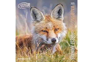 ALPHA EDITION Forest Animals 2025 CALENDARIO DA PARETE 30X30 CM