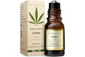 Migraine Headache Roll-On Stick Hemp Peppermint Eucalyptus Clove & Arnica Aromatherapy Quality Essential Oils for Headache Relief Gifts for Women NEW MIUZ