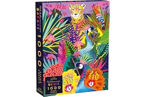 Elena Essex Puzzle Chat - Wilderness Safari | Puzzle 1000 Pieces | Puzzle Animaux | Puzzle | Adulte Classiques Couleur Lion Puzzle | 49x68cm