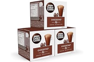 NESCAFÉ Dolce Gusto Chococino - x3 pack de 16 cápsulas - Total: 48 cápsulas