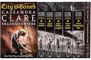 Cassandra Clare The Mortal Instruments: A Shadowhunters Collection 7 Books Set (Bones, Ashes, Glass, Fallen Angels, Lost Souls, Heavenly Fire + The Shadowhunter's Codex)