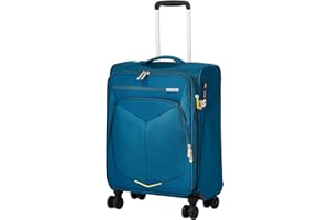 American Tourister Summerfunk Equipaje de Mano, 68 centimetros, 77 litros, Turquesa (Teal)
