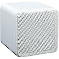 eAudio Pair Of White 4" Bookshelf Cube Speakers 80W HiFi Home Cinema Surround Sound
