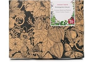 MAGIC GARDEN SEEDS Plantes du monastère - Coffret cadeau de semences avec 11 herbes médicinales traditionnelles