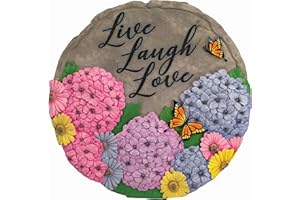 Spoontiques 13238 Live Laugh Love Trittsteine, mehrfarbig