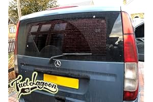 Fuel Lagoon Vito w639 639 Thermal Silver Screen Window Blinds (Tailgate)