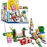 LEGO Super Mario Adventures with Peach Starter Course, Buildable Toy Game with Interactive Figure, Yellow Toad & Lemmy Charac