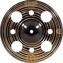 Meinl Cymbals Classics Custom Dark Cymbale Trash China 16 pouces (40,64cm) pour Batterie – B12 Bronze, Finition Sombre, Fabriquée en Allemagne