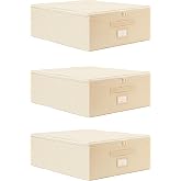 Ocean Home Textile 3'l&uuml; Orta Boy Bej Balıksırtı Destekli Hur&ccedil; Set 45 x 55 x 18 cm