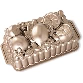 Nordic Ware Pişirme Kalıbı Citrus Blossom Loaf Tava Al&uuml;minyum Kahverengi, 25,4 cm x 25,4 cm, NW 90248