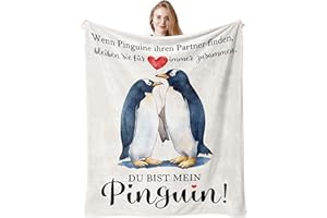 ‎JINMAPLE Jinmaple Jahrestag Geschenk für Ihn/Sie, Partner Geschenke, Hochzeitstag Geschenke für Männer/Frauen, Geschenk für Freundin/Freund, Paar Geschenke, Pärchen Geschenke, Couple Geschenke Decke 150x130CM