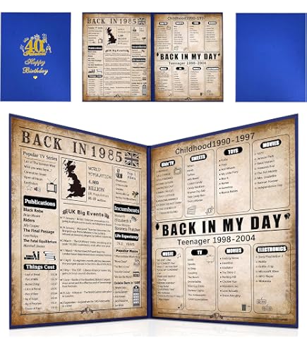 Double-Sided 90th Birthday Cutting Board - Back In 1935 Trivia & Recipe, 11.8x7.8 Inch