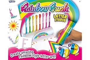 John Adams , Rainbow Brush Letter Studio: Create amazing rainbow style letter art! , Arts & crafts , Ages 6+